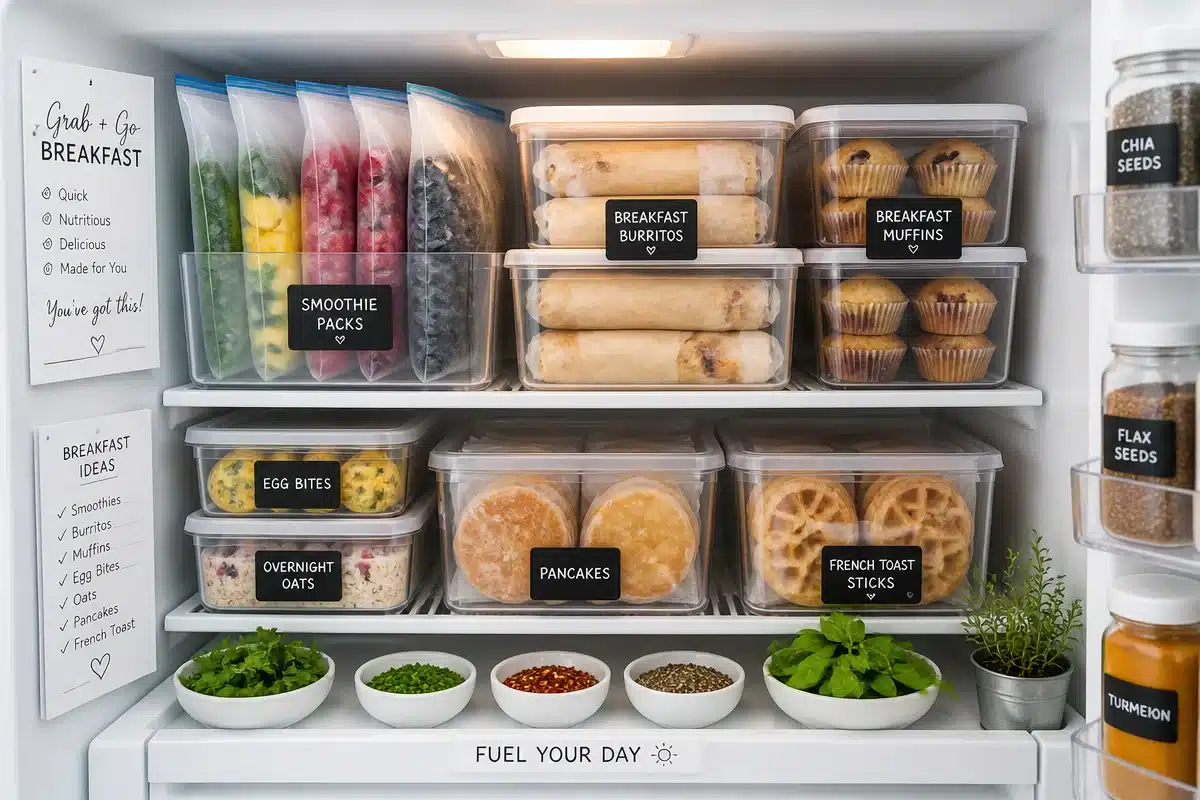 healthy breakfast meal prep