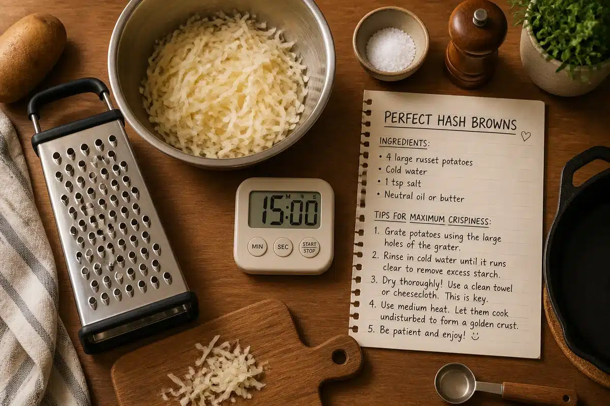 air fryer hash browns