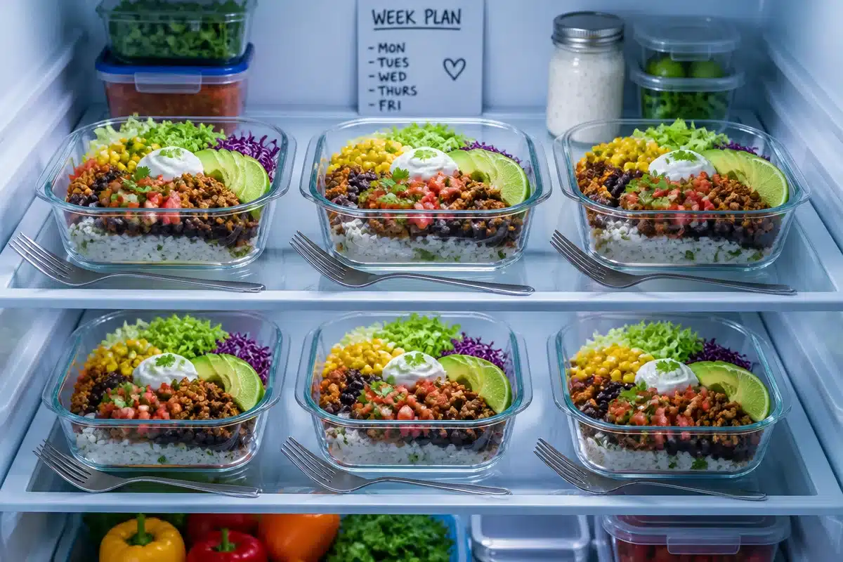 5 Easy Healthy Taco Bowl Meal Prep Ideas You'll Love