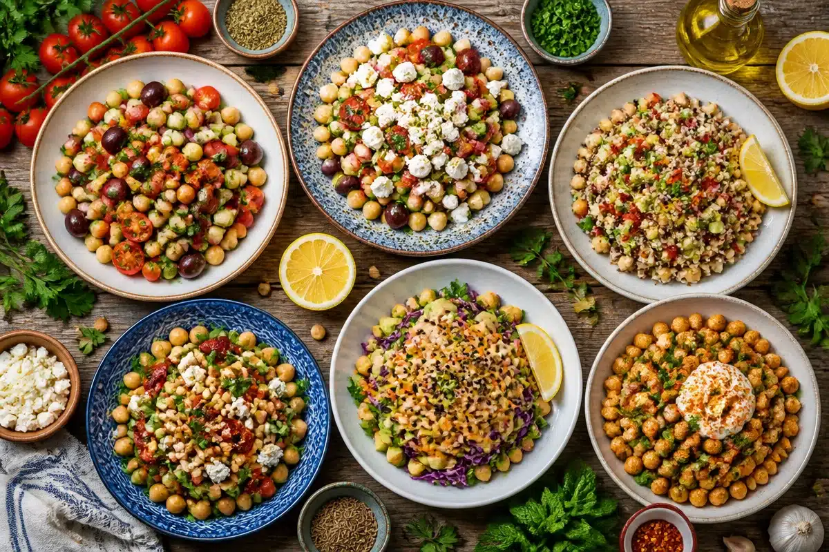 mediterranean chickpea salad