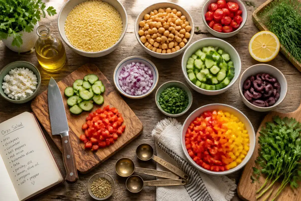 7 Delightful Orzo Pasta Salad Recipes to Brighten Your Day 2 orzo pasta salad