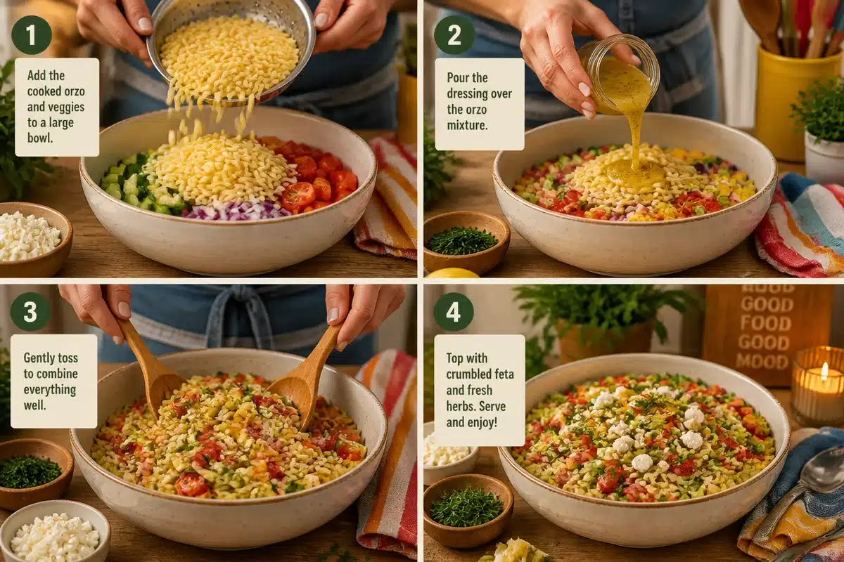 orzo pasta salad
