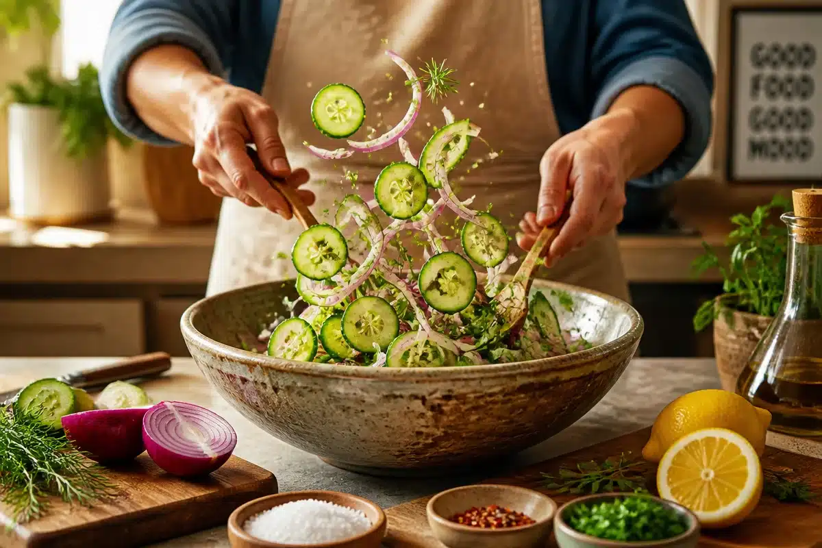 easy cucumber salad